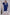 Royal Blue Kashmiri Pheran with Elegant Aari Embroidery