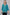 Teal Grove Kashmiri Kurti with Earth-Tone Aari Embroidery