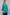 Teal Grove Kashmiri Kurti with Earth-Tone Aari Embroidery