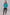 Teal Grove Kashmiri Kurti with Crimson Red Aari