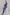 Azure Bloom Navy Kashmiri Kurti with Green Aari