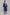 Midnight Blue Ruby Cotton Kurta with Pastel Aari Embroidery