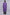 Purple Pheran with Pastel Blue Aari Paisleys & Floral Vines Embroidery - Kashmiri Pheran